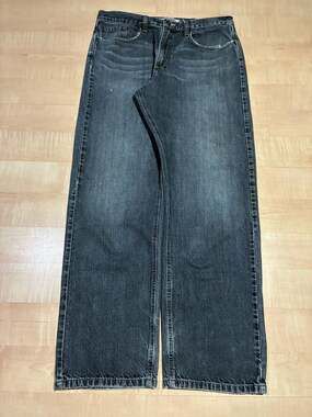 Wrangler Jeans Co. Loose Straight Leg Dark Wash Denim Jeans
